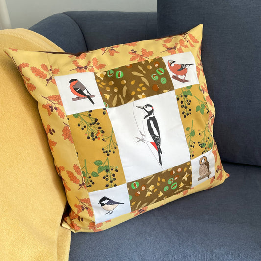 Cushion cover (large and small squares)