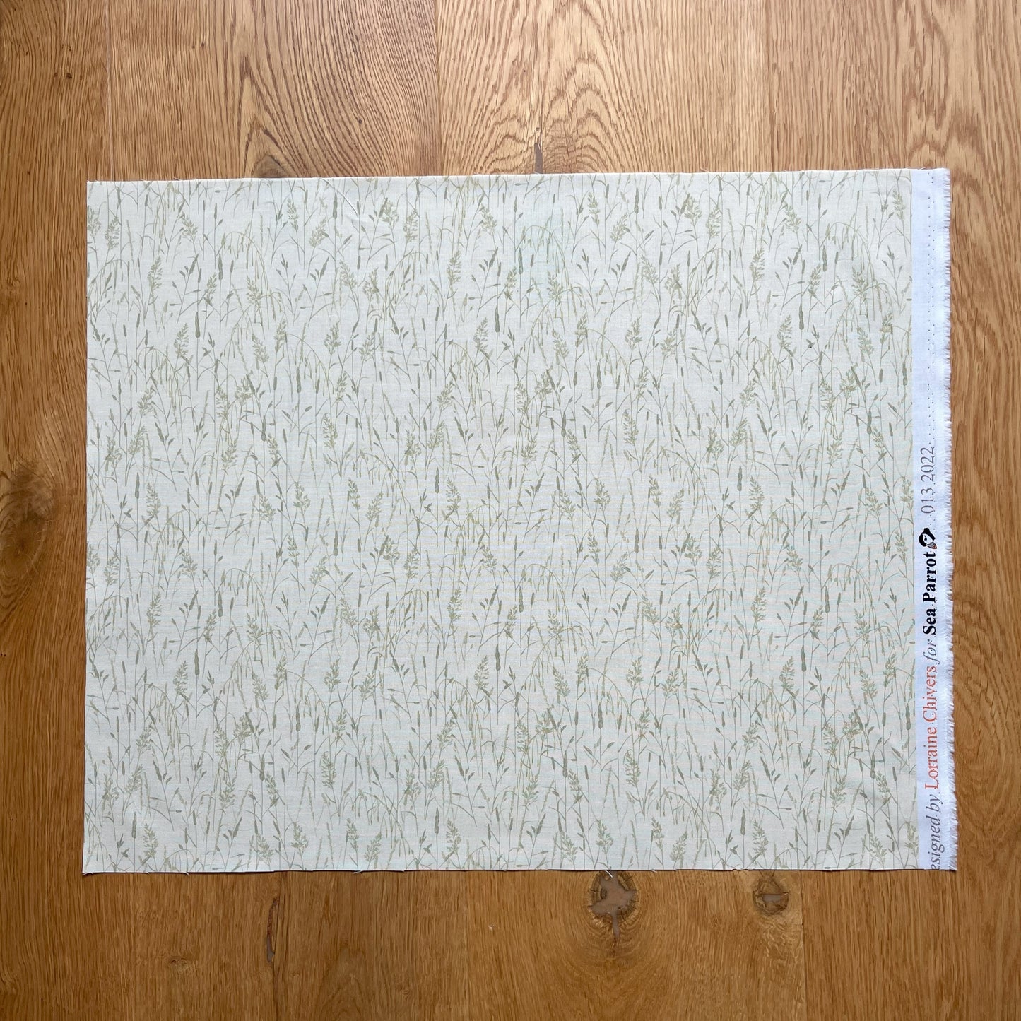 Meadow grass fat quarter